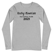 Load image into Gallery viewer, Rocky Mountain with customizable year Long Sleeve Shirt