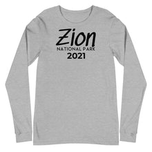 Load image into Gallery viewer, Zion with customizable year Long Sleeve Shirt