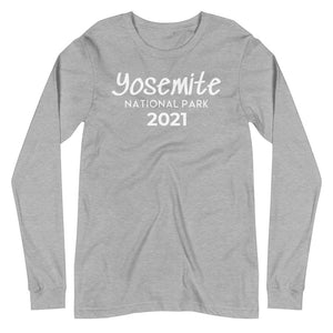 Yosemite with customizable year Long Sleeve Shirt