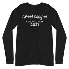 Load image into Gallery viewer, Grand Canyon with customizable year Long Sleeve Shirt