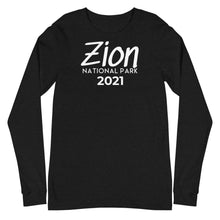 Load image into Gallery viewer, Zion with customizable year Long Sleeve Shirt