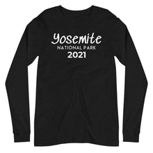 Load image into Gallery viewer, Yosemite with customizable year Long Sleeve Shirt