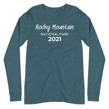 Load image into Gallery viewer, Rocky Mountain with customizable year Long Sleeve Shirt