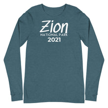 Load image into Gallery viewer, Zion with customizable year Long Sleeve Shirt