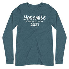 Load image into Gallery viewer, Yosemite with customizable year Long Sleeve Shirt
