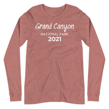 Load image into Gallery viewer, Grand Canyon with customizable year Long Sleeve Shirt
