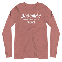 Load image into Gallery viewer, Yosemite with customizable year Long Sleeve Shirt