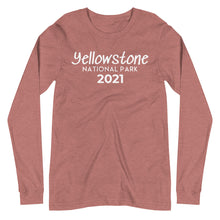 Load image into Gallery viewer, Yellowstone with customizable year Long Sleeve Shirt