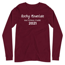 Load image into Gallery viewer, Rocky Mountain with customizable year Long Sleeve Shirt