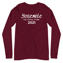Load image into Gallery viewer, Yosemite with customizable year Long Sleeve Shirt