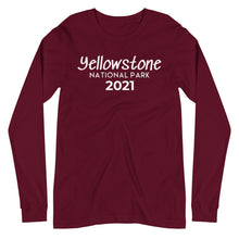 Load image into Gallery viewer, Yellowstone with customizable year Long Sleeve Shirt