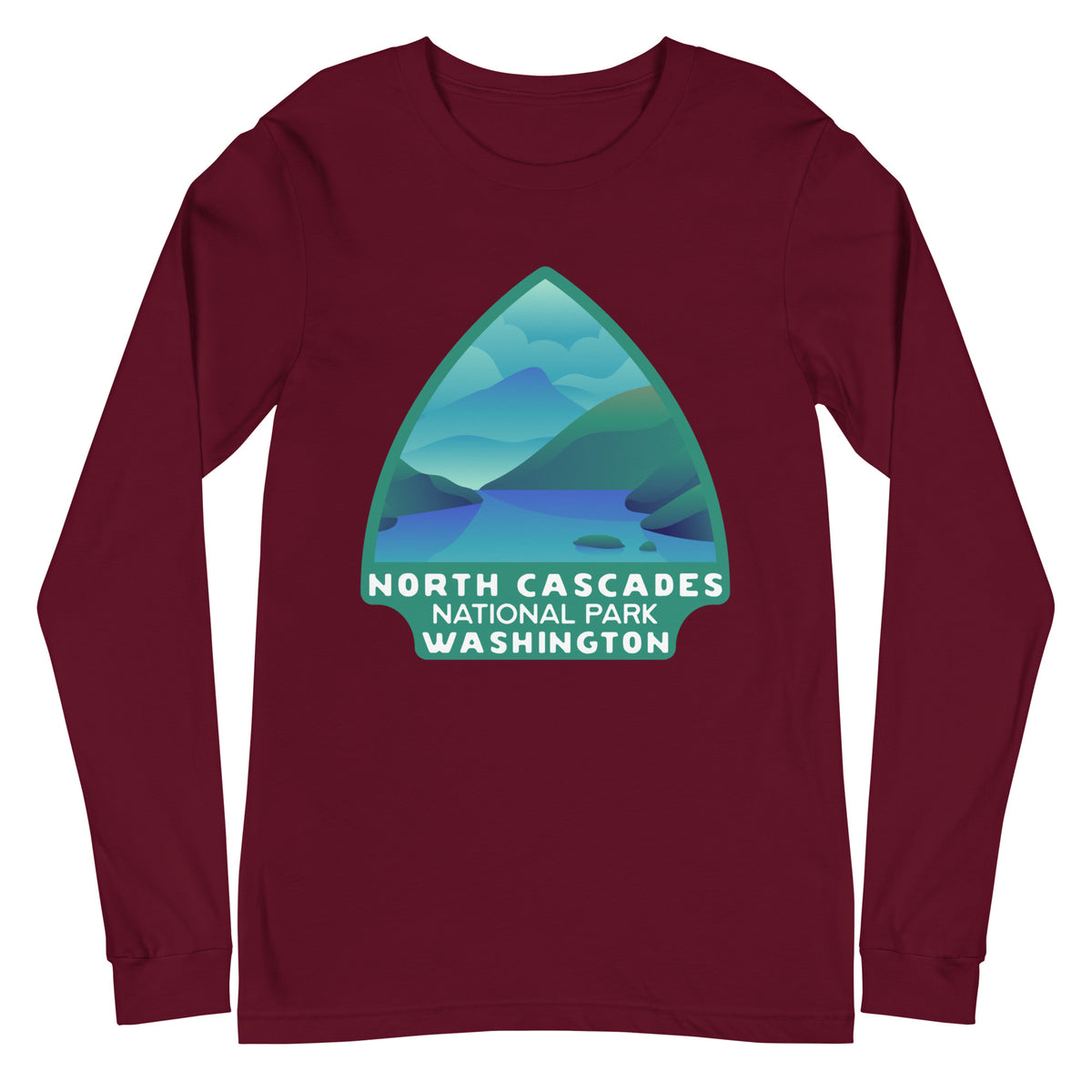 North Cascades National Park Shirt Long Sleeve Unisex T-shirt 