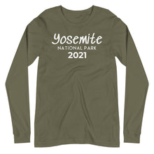 Load image into Gallery viewer, Yosemite with customizable year Long Sleeve Shirt