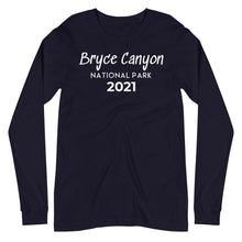 Load image into Gallery viewer, Bryce Canyon with customizable year Long Sleeve Shirt