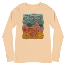 Load image into Gallery viewer, &quot;National Parks are on my Bucket List&quot; Long Sleeve Tee