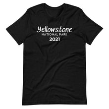 Load image into Gallery viewer, Yellowstone with customizable year Short Sleeve T-Shirt