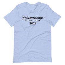 Load image into Gallery viewer, Yellowstone with customizable year Short Sleeve T-Shirt