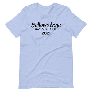 Yellowstone with customizable year Short Sleeve T-Shirt