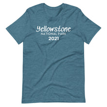 Load image into Gallery viewer, Yellowstone with customizable year Short Sleeve T-Shirt