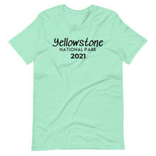 Load image into Gallery viewer, Yellowstone with customizable year Short Sleeve T-Shirt