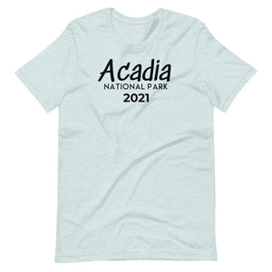 Acadia  National Park with customizable year T-Shirt