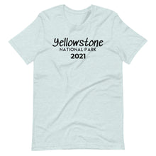 Load image into Gallery viewer, Yellowstone with customizable year Short Sleeve T-Shirt