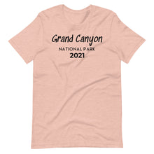 Load image into Gallery viewer, Grand Canyon with customizable year Short Sleeve T-Shirt