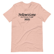 Load image into Gallery viewer, Yellowstone with customizable year Short Sleeve T-Shirt