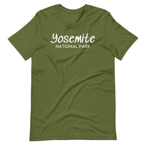 Yosemite National Park Short Sleeve T-Shirt