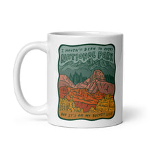 Load image into Gallery viewer, "National Parks are on my Bucket List" Glossy Mug
