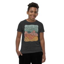 Load image into Gallery viewer, "National Parks are on my Bucket List" Youth T-Shirt
