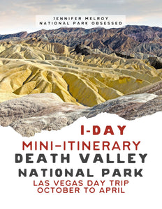 Mini  1-Day Death Valley National Park Itinerary - Las Vegas Day Trip