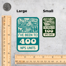 Load image into Gallery viewer, National Park Unit Milestone Stickers