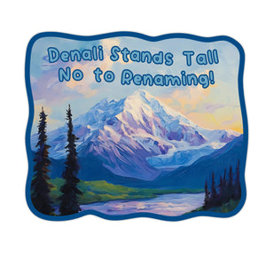 Denali/Mount McKinley Naming Protest Sticker Bundle