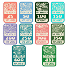 Load image into Gallery viewer, National Park Unit Milestone Stickers