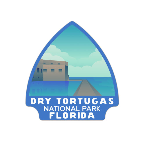 Dry Tortugas National Park Sticker | Dry Tortugas Arrowhead Sticker