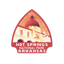 Load image into Gallery viewer, Hot Springs National Park Sticker | Hot Springs Arrowhead Sticker