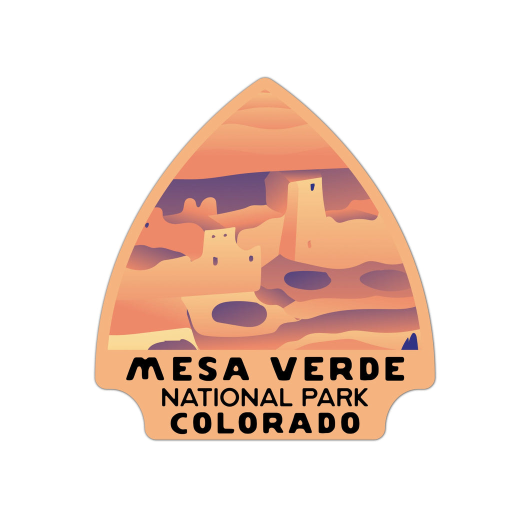 Mesa Verde National Park Sticker | Mesa Verde Arrowhead Sticker