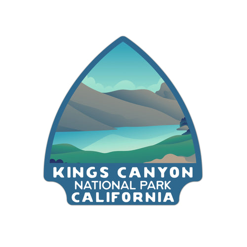 Kings Canyon National Park Sticker | Kings Canyon Arrowhead Sticker