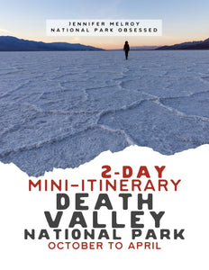 Mini  2-Day Death Valley National Park Itinerary