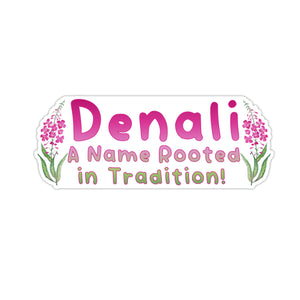 Denali/Mount McKinley Naming Protest Sticker Bundle