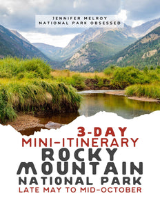 Mini  3-Day Rocky Mountain National Park Itinerary