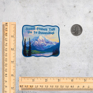 Denali/Mount McKinley Naming Protest Sticker Bundle