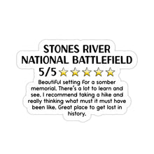 Load image into Gallery viewer, Custom National Park Review Stickers