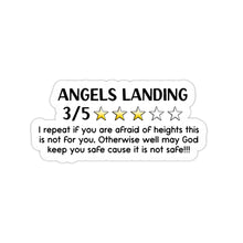 Load image into Gallery viewer, Angels Landing Review Sticker