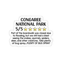 Load image into Gallery viewer, Custom National Park Review Stickers