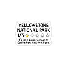 Load image into Gallery viewer, Custom National Park Review Stickers