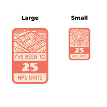 Load image into Gallery viewer, National Park Unit Milestone Stickers