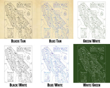 Load image into Gallery viewer, Death Valley National Park Map Hand-Drawn Print