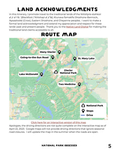 Mini  5-Day Glacier National Park Itinerary